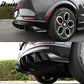 2021-2024 Ford Mustang Mach-E GT Gloss Black Rear Bumper Lip Diffuser