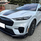 2021-2024 Ford Mustang Mach-E Gloss Black Side Skirts Rocker Panel PP