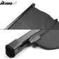 2021-2025 Nissan Rogue 4DR Black Rear Cargo Cover PVC Aluminum Rod