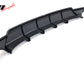 2022-2024 Honda Civic FE-C Style Rear Bumper Lip Diffuser Gloss Black