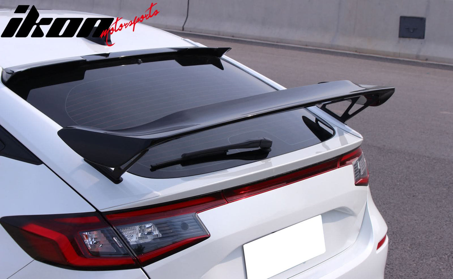 2022-2024 Honda Civic Type R Gloss Trunk Spoiler Mounting Plate ABS