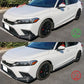2022-2025 Honda Civic 11th Gen Sedan Side Skirt HPD Style Carbon Fiber