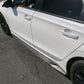 2022-2025 Honda Civic 11th Gen Sedan Side Skirt HPD Style Carbon Fiber