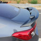2022-2025 Honda Civic Sedan 11th Gen Gloss Black Trunk Spoiler Lip ABS