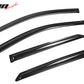 2022-2025 Hyundai Ioniq 5 Slim Style Black Window Visors Acrylic 4PCS