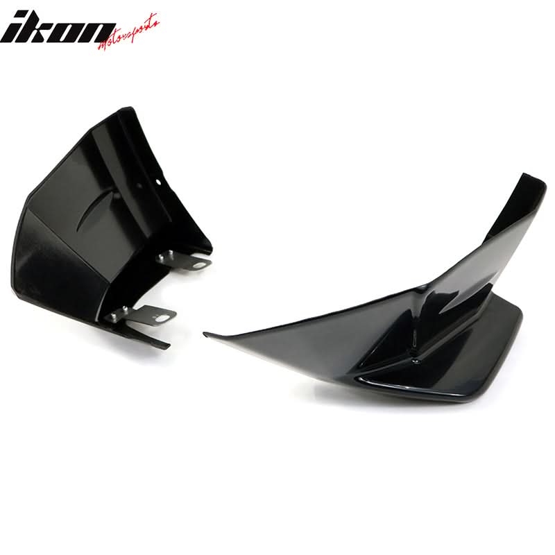2022-2025 Subaru BRZ STI Style Black ABS Front Lip Cover Rear Apron