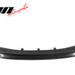2022-2025 Subaru WRX CS Style Unpainted Black Front Bumper Lip PU