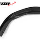 2022-2025 Subaru WRX CS Style Unpainted Black Front Bumper Lip PU