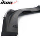 2022-2025 Subaru WRX CS Style Unpainted Black Front Bumper Lip PU