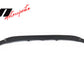 2022-2025 Subaru WRX CS Style Unpainted Black Front Bumper Lip PU