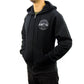 HPS Performance Products 2022 Round Logo Zip-Up Hoodie, Black