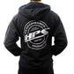 HPS Performance Products 2022 Round Logo Zip-Up Hoodie, Black
