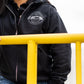 HPS 2022 Round Logo Zip-Up Hoodie, Black