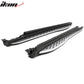 2023-2025 Benz GLC300 OE Style Black Running Board Aluminum Plastic