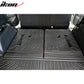 2024-2025 Hyundai Santa Fe Trunk Mat W/ Backrest Rear Seat Liner Black