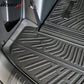 2024-2025 Hyundai Santa Fe Trunk Mat W/ Backrest Rear Seat Liner Black