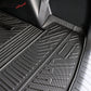 2024-2025 Hyundai Santa Fe Trunk Mat W/ Backrest Rear Seat Liner Black
