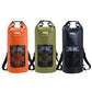 3D MAXpider Roll-Top Dry Bag Backpack - Orange 6117-21