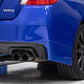 OLM Paint Matched JDM Style Rear Splash Guards (Galaxy Blue Pearl) - 2015-2021 WRX / STI