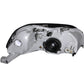 Anzo 1996-1998 Honda Civic Crystal Headlights Black