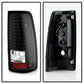 SPYDER Xtune Chevy Silverado 1500/2500/3500 99-02 LED Tail Lights Black ALT-ON-CS99-LED-BK 5008817