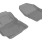 3D MAXpider 2012-2018 Toyota/Scion Yaris/XD Kagu 1st Row Floormat - Gray L1TY10811501