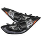 Spyder Hyundai Elantra 11-13 Projector Headlights LED Halo DRL Blk PRO-YD-HYELAN11-DRL-BK 5073662
