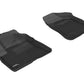 3D MAXpider 2011-2013 Kia Sorento 7-Seats Kagu 1st Row Floormat - Black L1KA00911509