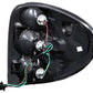 Anzo 2001-2003 Dodge Caravan Taillights Chrome