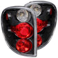 Anzo 2001-2003 Dodge Caravan Taillights Black