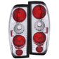 Anzo 1998-2004 Nissan Frontier Taillights Chrome
