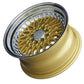 XXR 536 Wheel Hyper Gold / Machined Lip 16x8 0 4x100,4x114.3