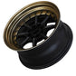 XXR 002.5 Wheel Flat Black / Bronze Lip 15x8 +20 4x100,4x114.3
