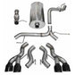 Corsa Performance 12-13 Cadillac Escalade ESV DUB 6.2L V8 Polished Sport Cat-Back