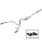 Ford Racing 15-18 F-150 5.0L Cat-Back Sport Exhaust System - Rear Exit Carbon Fiber Tips M-5200-F1550DSFA