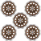 Ford Racing 21-23 Bronco 17x8.0 Wheel Kit -Sinister Bronze M-1007K-P1780BRN