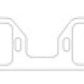 Cometic Gasket Cometic Chrysler Gen-2 Hemi .125in Fiber Intake Manifold Gasket Set-1.856in x 2.009in Rectangle Port C5598-125