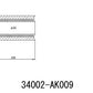 HKS Universal Ex H/M Sus 130-65 W/O Tail (Moo: 8pcs)