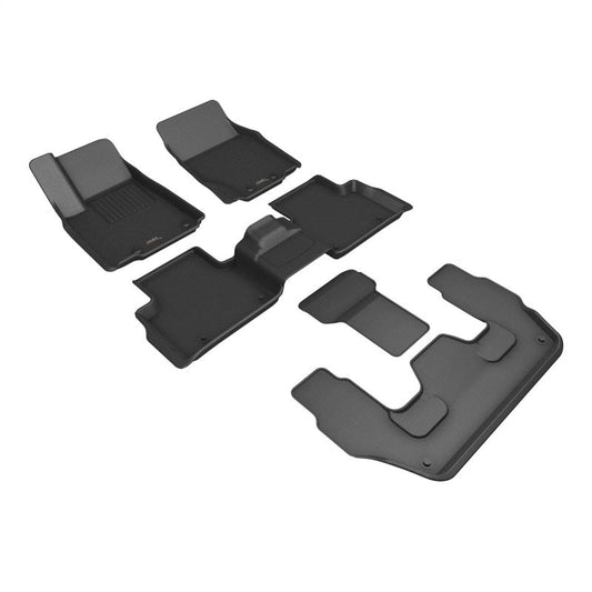 3D MAXpider 22-24 Jeep Grand Cherokee (Wl) L 6-Seat Kagu Black R1 R2 R3 L1JP02701509