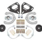 BMR Suspension BMR 16-24 Chevrolet Camaro Caster Camber Plates (Coil-Over Only) - Black Hammertone WAK361H