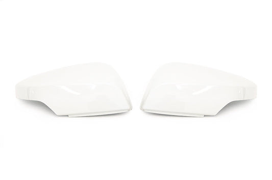 OLM OE Style Mirror Cover with Turn Signal Cutout - Crystal White - 2015-2021 Subaru WRX / STI / 2015-2017 Crosstrek