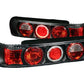Anzo 1990-1993 Acura Integra Tail lights Black w/ Halo
