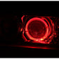 Anzo 1990-1993 Acura Integra Tail lights Black w/ Halo