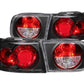 Anzo 1992-1995 Honda Civic Taillights Black