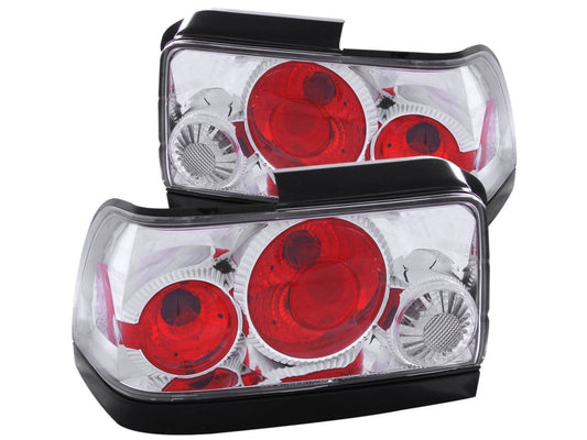 Anzo 1993-1997 Toyota Corolla Tail lights Chrome