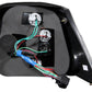 Anzo 1999-2005 Volkswagen Golf Tail lights Black