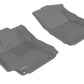 3D MAXpider 2012-2014 Toyota Camry/Camry Hybrid Kagu 1st Row Floormat - Gray L1TY08611501