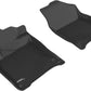 3D MAXpider 2016-2020 Honda Civic Kagu 1st Row Floormat - Black L1HD07411509