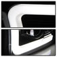 Spyder 09-16 Dodge Ram 1500 Version 2 Headlights Light Bar DRL Black PRO-YD-DR09V2-LBDRL-BK 5084811