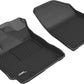 3D MAXpider 2019-2020 Kia Forte Kagu 1st Row Floormat - Black L1KA04711509